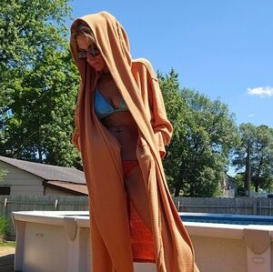 Free People Waffle Knit Cardigan